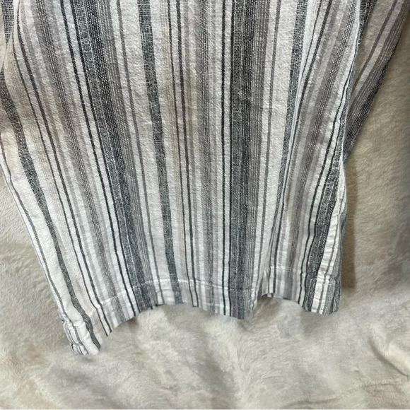 Beachlunchlounge linen blend wide leg capris pants women’s medium coastal boho - Picture 5 of 8